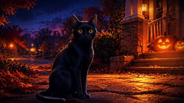 Painted Pet Wild Side scene for Why Black Cats Got Blamed for Centuries: Myth vs Evidence