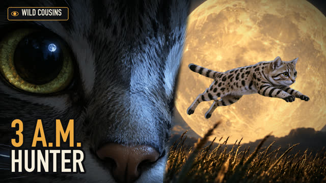 Painted Pet Wild Side scene for Why Your Cat Goes Wild at 3 A.M.